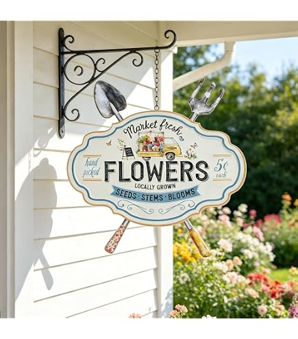 Amazon.com: Abbott Collection B.S. Corner Wall Sign | Vintage